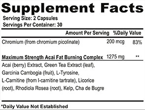 Supplement Facts